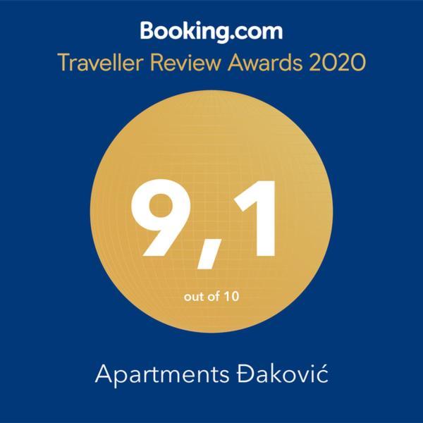 Apartments Dakovic Пакоштане Екстер'єр фото
